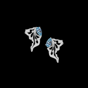 Constellation Earrings - Aquamarine